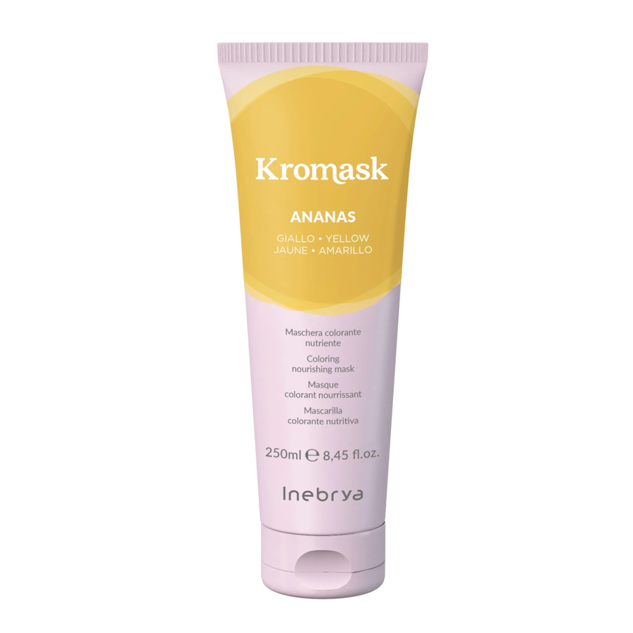 Inebrya Inebrya, Kromask, Haarfarben-Creme-Maske, Nahrhaft, Yellow, 250 ml Regular