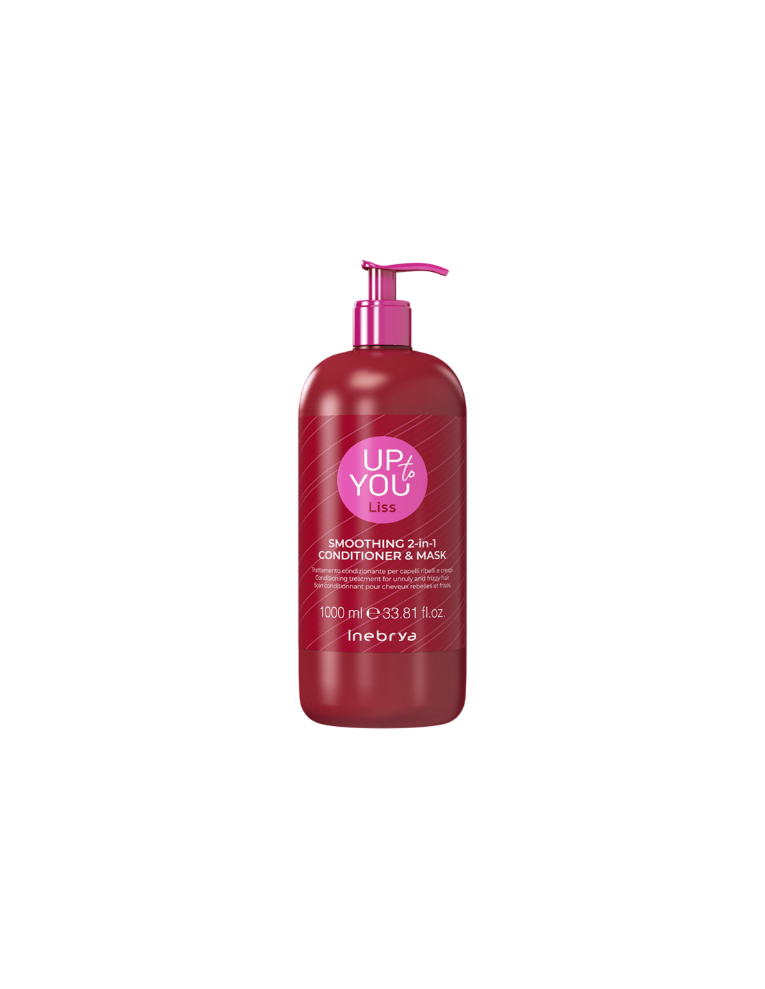 Inebrya Inebrya, Up To You, Haarbehandlungs-Conditioner, Glättung, Für alle Haartypen, 1000 ml Regular