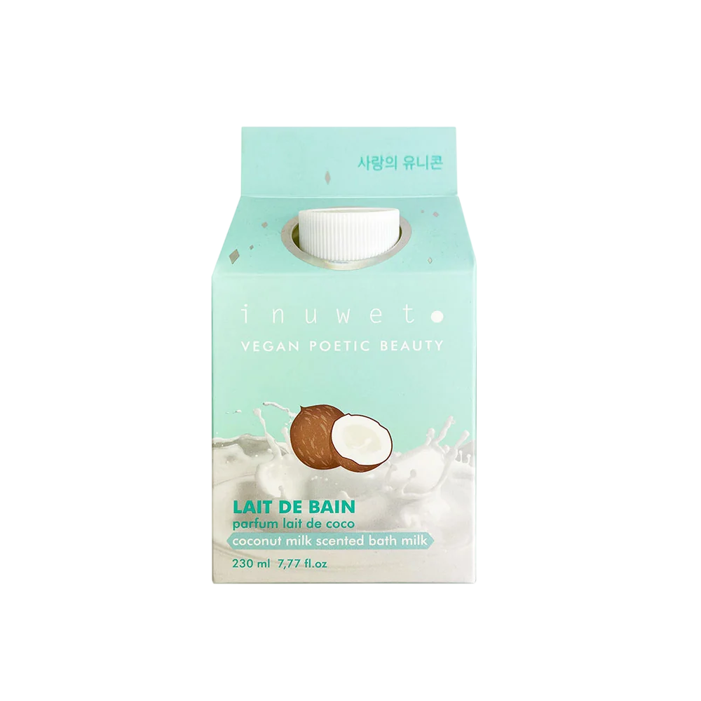 Inuwet, Coco, Coconut Milk, Cleansing & Softening, Bademilch, 230 ml