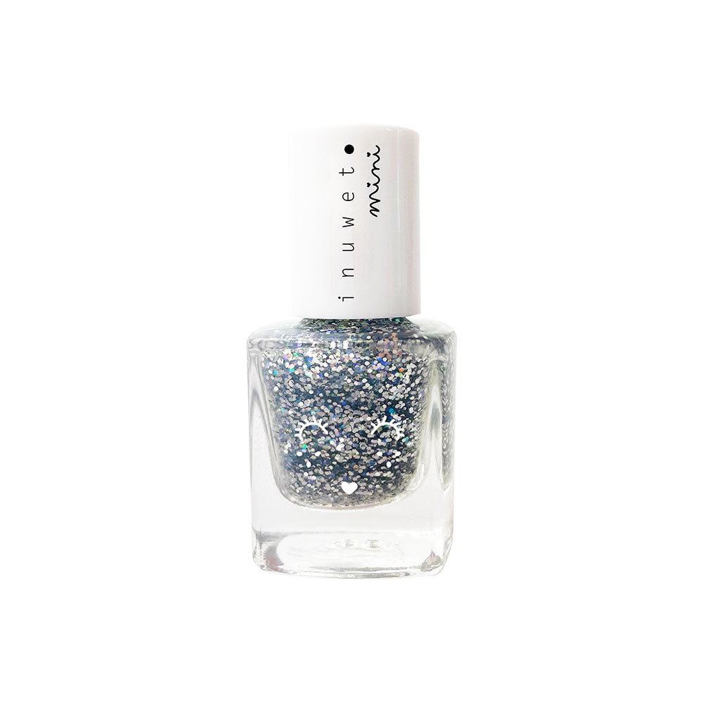 Inuwet, Inuwet, Glitzer, Nagellack, Silver Dreamer, 5 ml *Miniatur