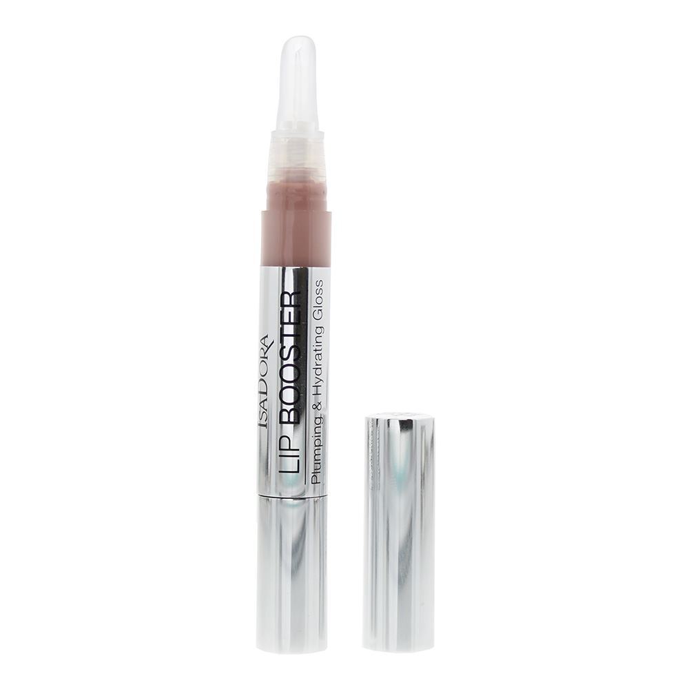 IsaDora, Lip Booster, Feuchtigkeitsspendend, Flüssiger Lippenstift, 09, Mandeln Glasur, 1.9 ml
