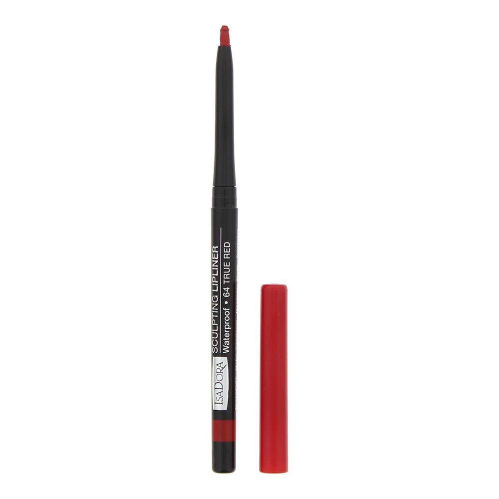 IsaDora, Sculpting, Wasserdicht, Lipliner, Lipliner, 64, Echtes Rot, 0.3 g