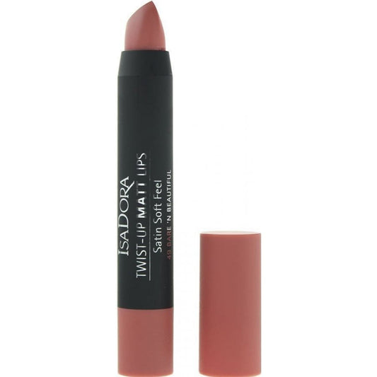 IsaDora IsaDora, Twist-Up, Matt, Creme-Lippenstift, 49, Nackt und schön, 3.3 g Regular