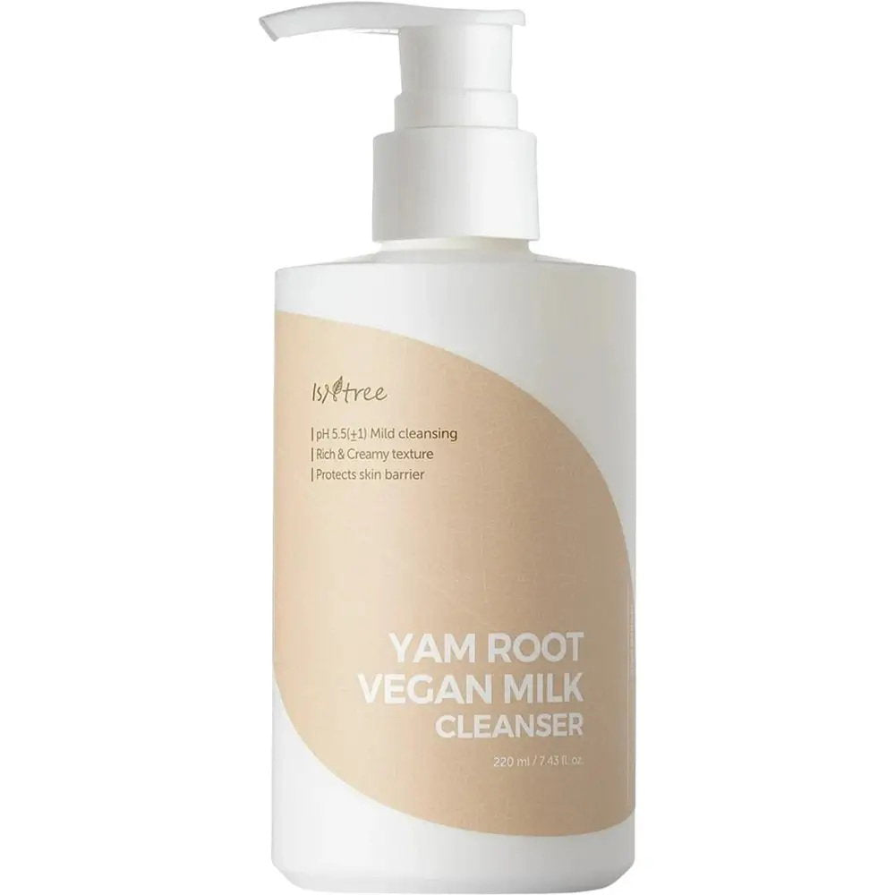 Isntree, Yam Root, Schutz der Hautbarriere, Reinigungsmilch, Für das Gesicht, 220 ml