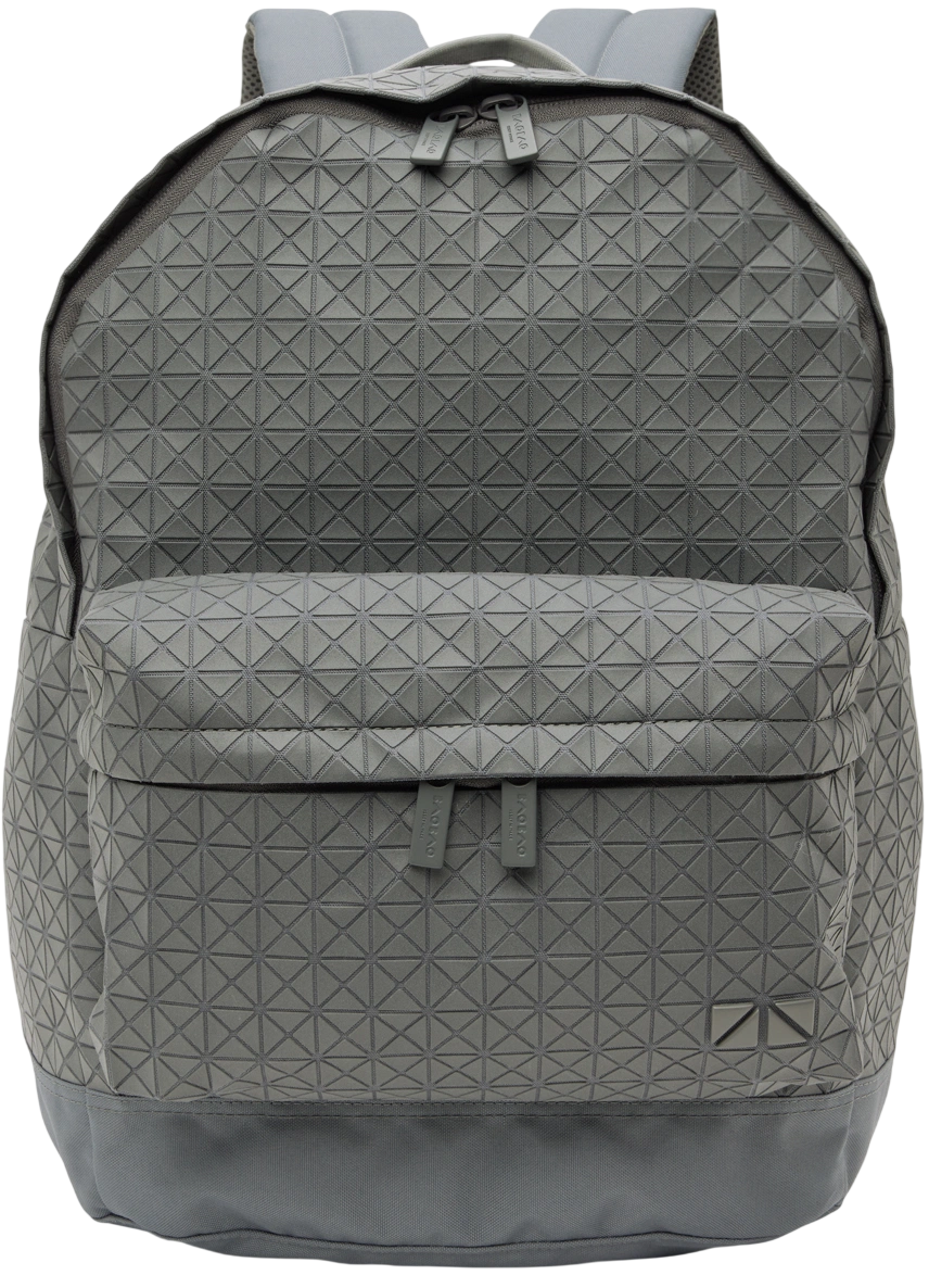 Issey Miyake, Issey Miyake, Textil, Textilrucksack, Grau, Unisex