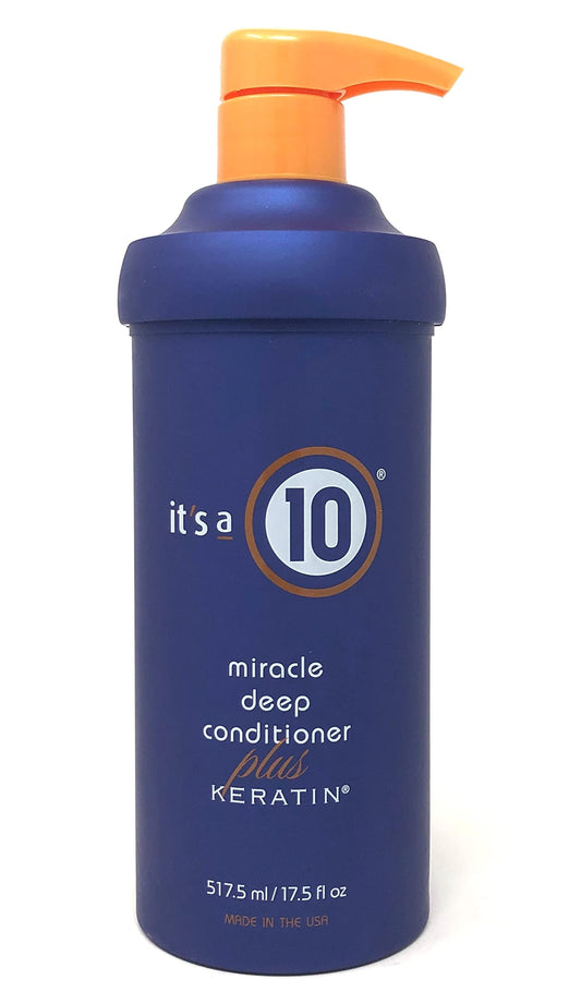 It`s a 10 It's a 10, Miracle Deep Plus Keratin, Haarspülung, Zur Reparatur, 517.5 ml Regular