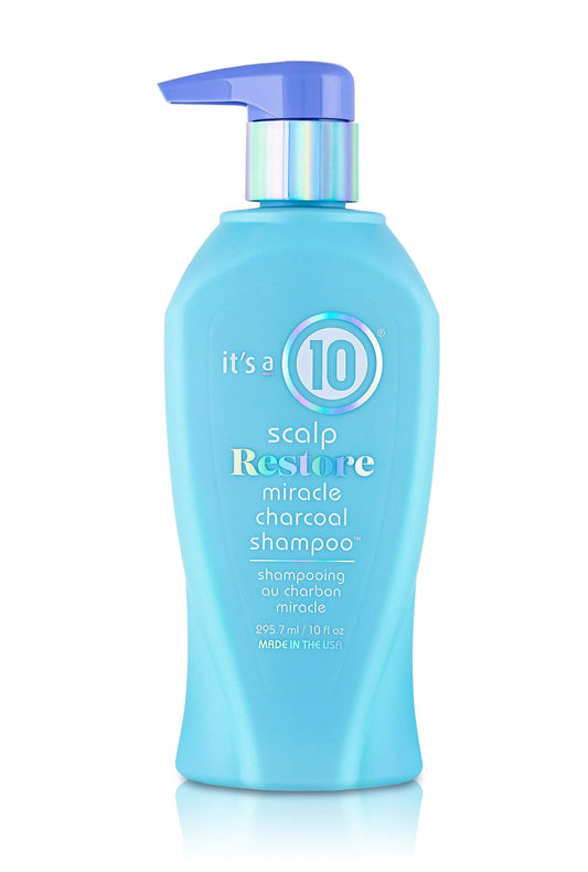 It`s a 10 It's a 10, Scalp Restore Miracle, Holzkohle, Haarshampoo, Entfernen Sie überschüssiges Öl und Produktreste, 295.7 m