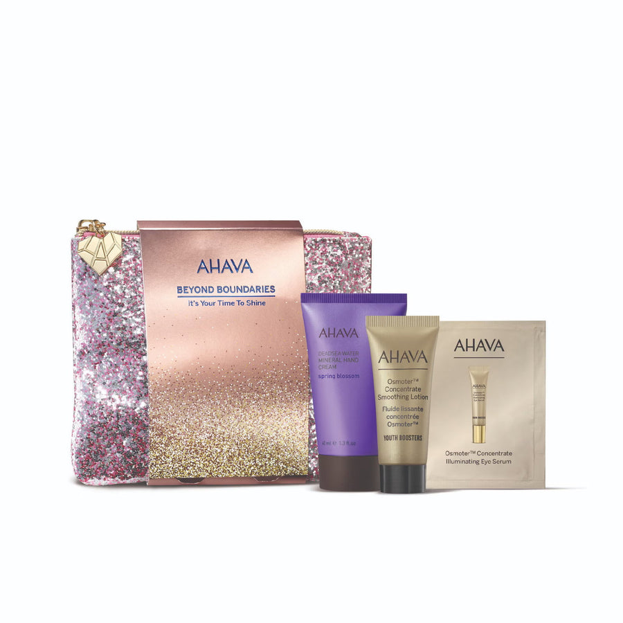 Ahava Hautpflegeset It's Your Time to Shine Set Ahava: Osmoter Concetrate, Smoothing, Lotion, For Face, 15 ml + Osmoter Conce