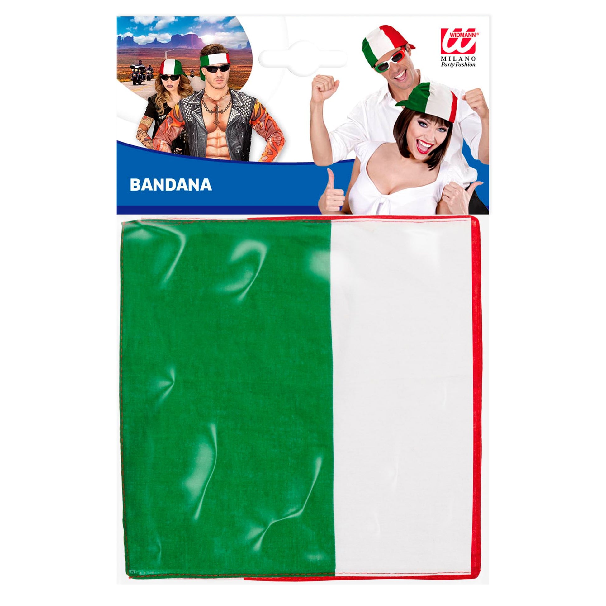 "ITALIEN BANDANA" 55x55 cm - 100% Baumwolle – Ansicht 3