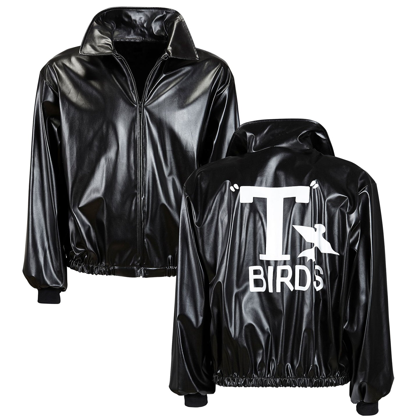 "JACKE GREASER / T - BIRDS AUS KUNSTLEDER" – Ansicht 4