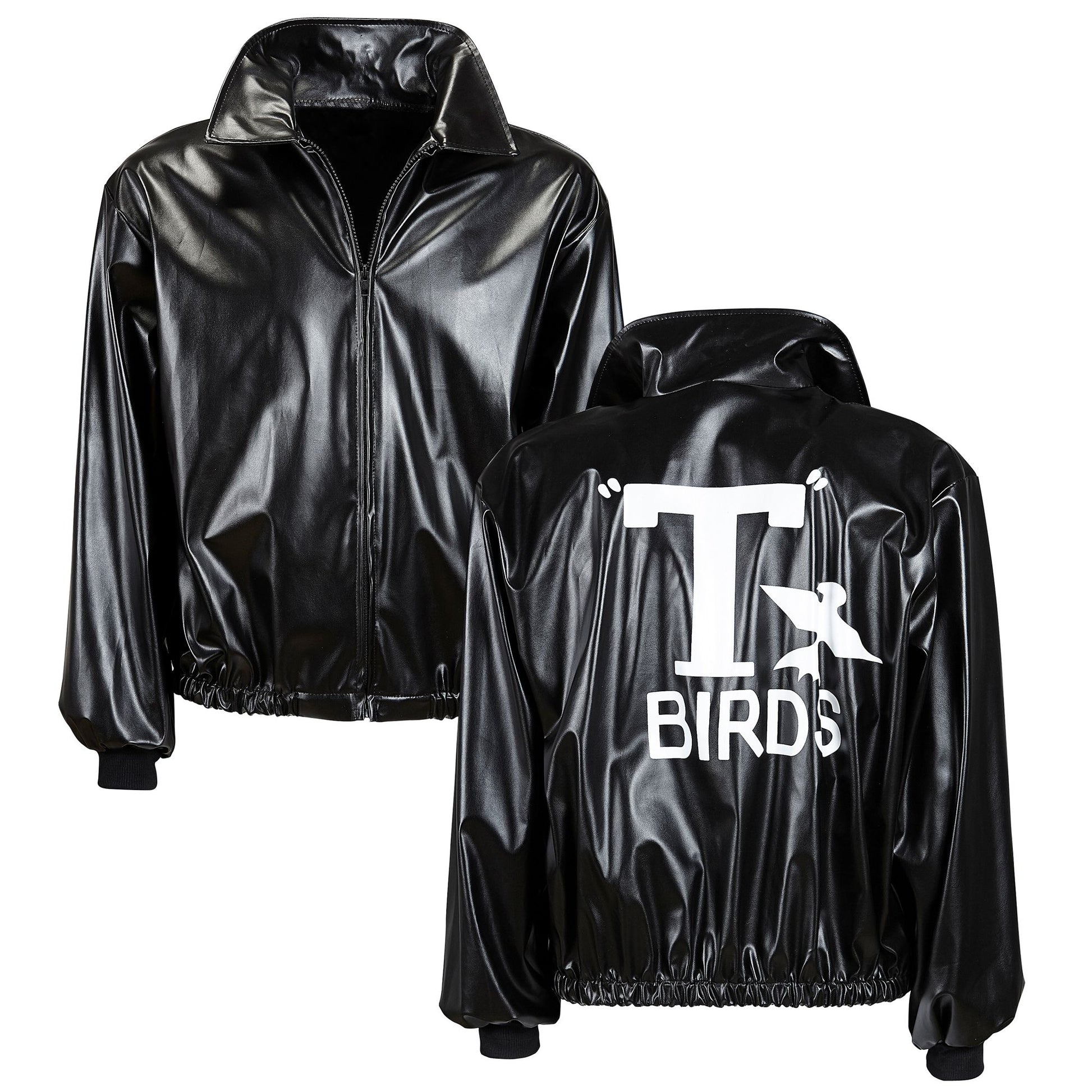 "JACKE GREASER / T - BIRDS AUS KUNSTLEDER" – Ansicht 4