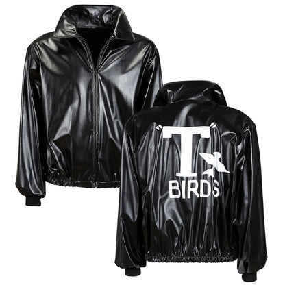 "JACKE GREASER / T - BIRDS AUS KUNSTLEDER" – Ansicht 4
