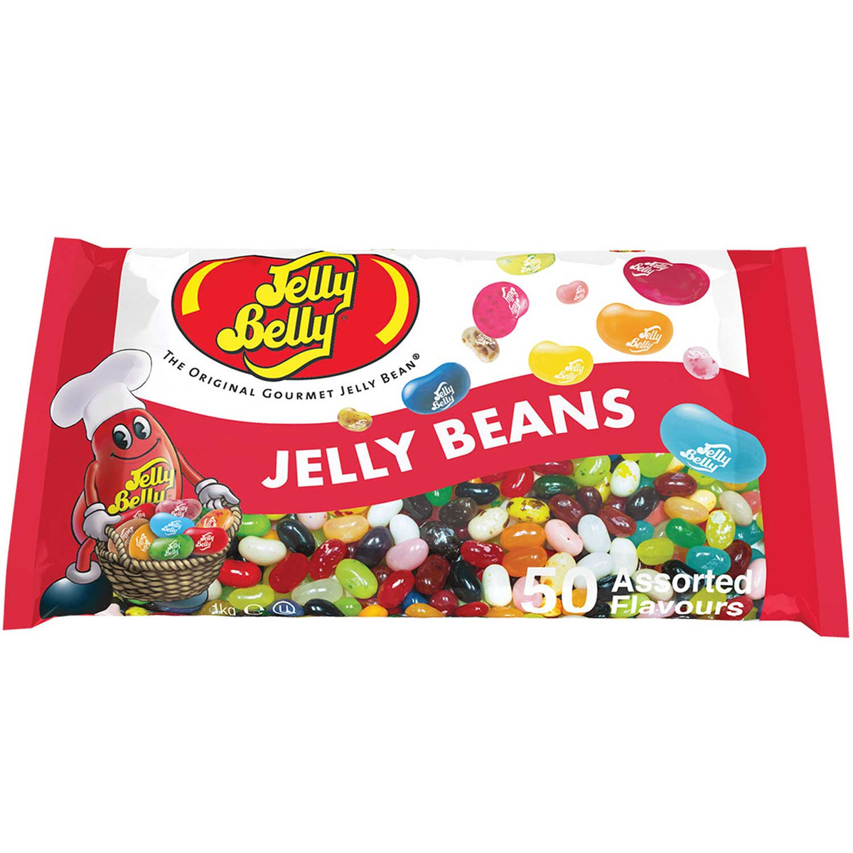 Jelly Bean Jelly Belly 50 Sorten Mix Fruchtige Geleebonbons 1 kg