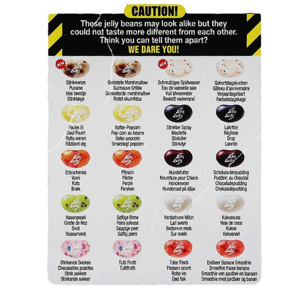 Jelly Belly Bean Boozled Glücksrad Nachfüll Box Bonbons – Detailansicht