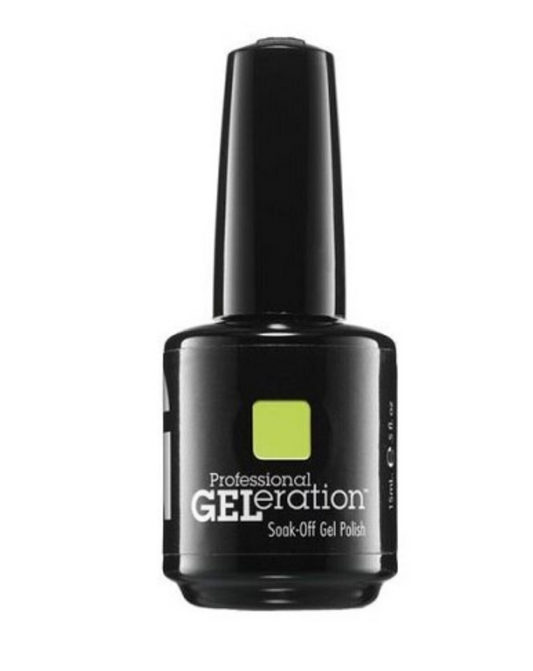 Jessica Jessica, GELeration Colours, Semi-permanenter Nagellack, GEL-1143, Grün, 15 ml Regular