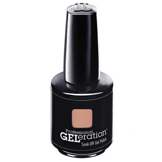 Jessica Jessica, GELeration Colours, Semi-permanenter Nagellack, GEL-436, Cremiger Karamell, 15 ml Regular