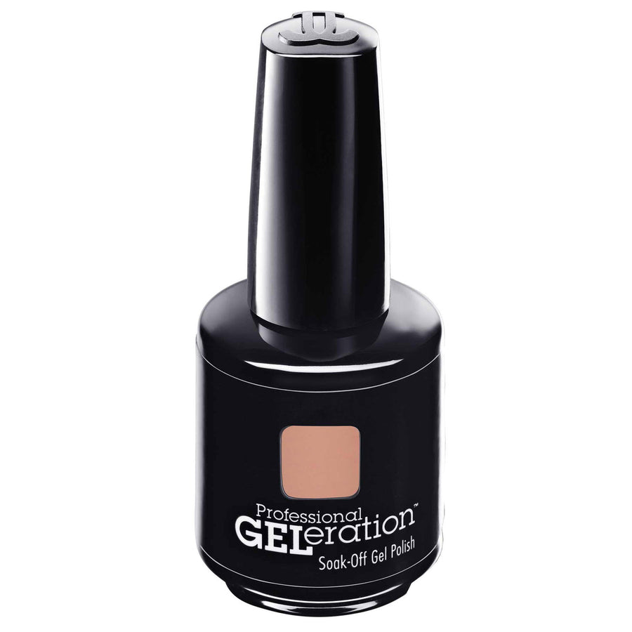 Jessica Jessica, GELeration Colours, Semi-permanenter Nagellack, GEL-436, Cremiger Karamell, 15 ml Regular