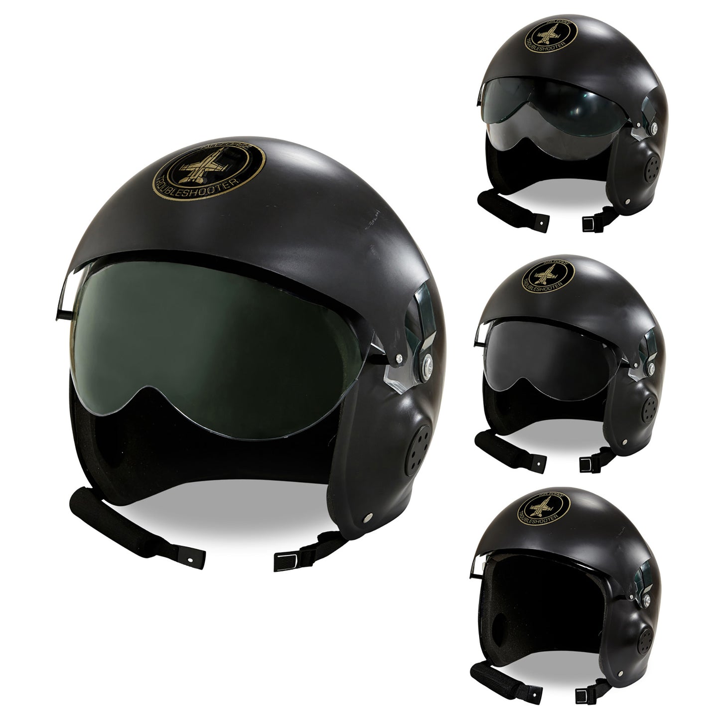 "JETPILOTENHELM" – Vorderansicht