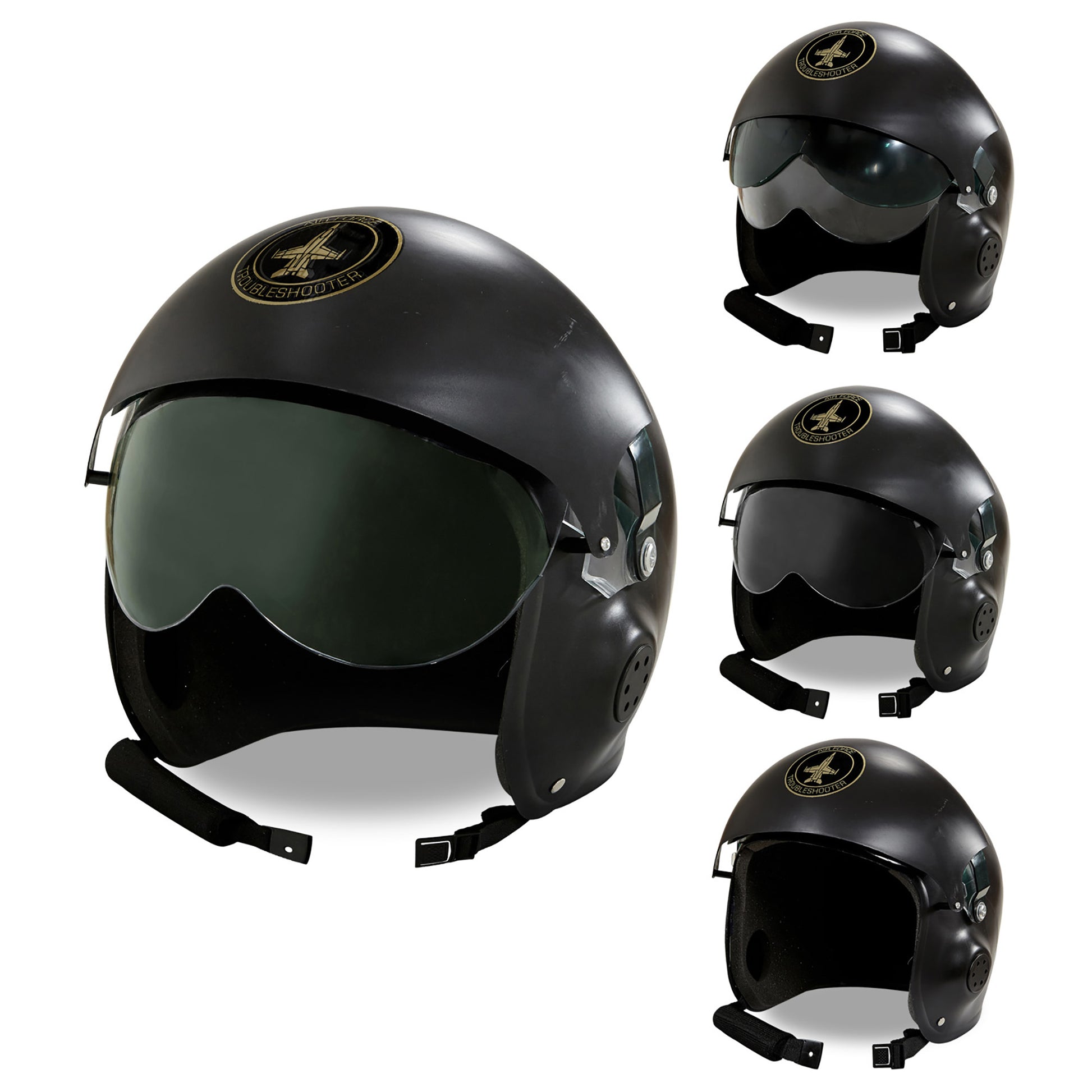 "JETPILOTENHELM" – Vorderansicht