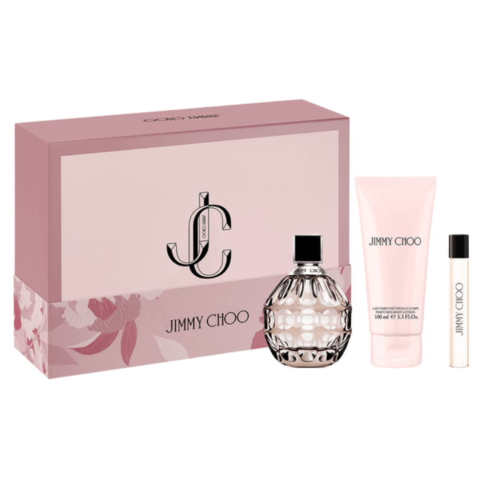 JIMMY CHOO JIMMY CHOO Eau de Parfum 100 ml mit 7,5 ml Reisegröße Vaporisateur Parfüm