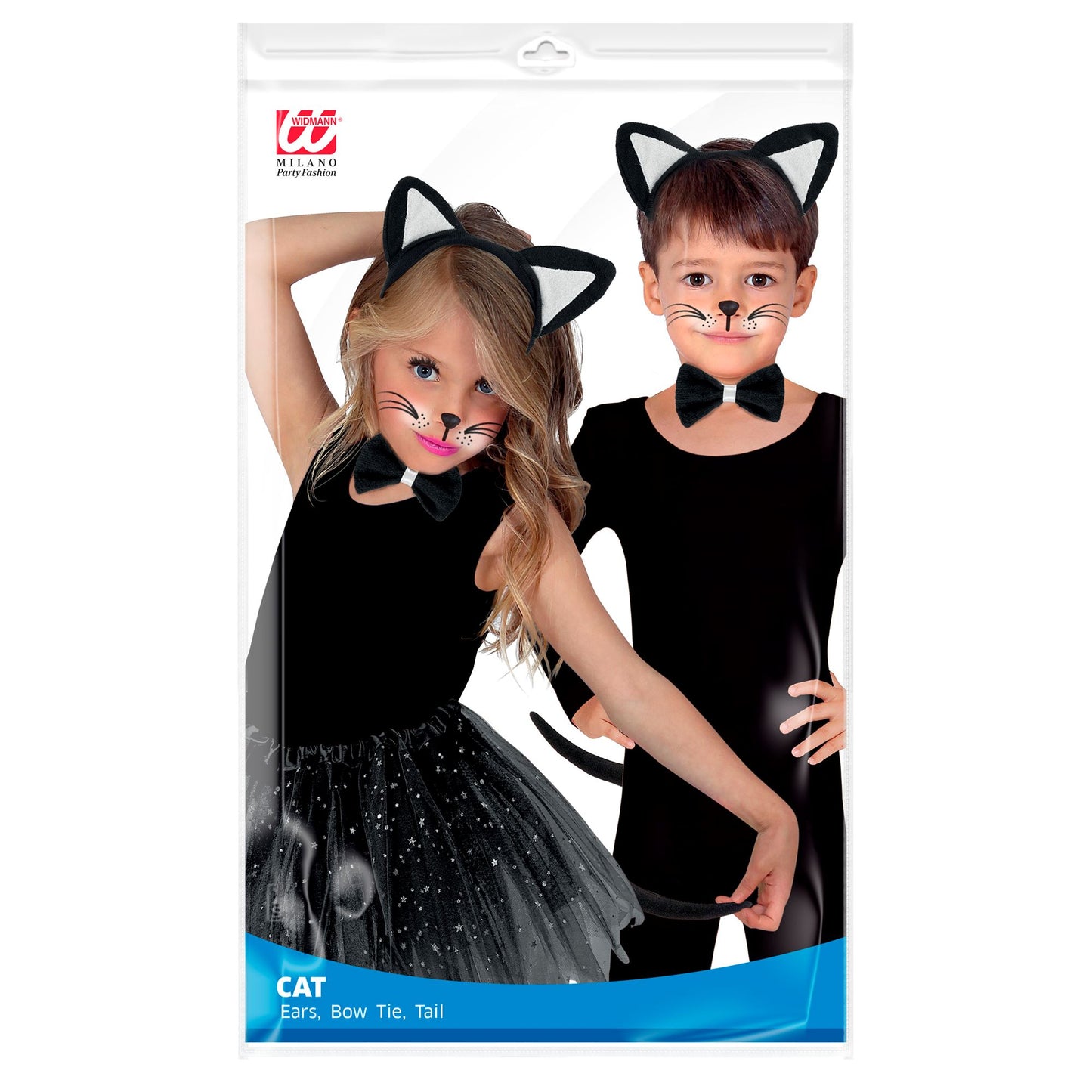 "KÄTZCHEN" Dress- Up- Set (Ohren, Fliege, Schwanz) – Detailansicht