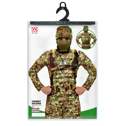 "KAMPF SOLDAT" (Muskelshirt, Hose, Maske mit Kapuze) – Ansicht 5