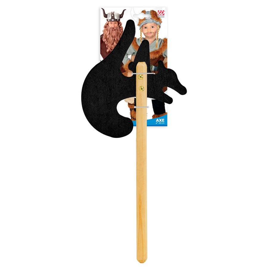 "KAMPFAXT AUS HOLZ" 49 cm – Detailansicht