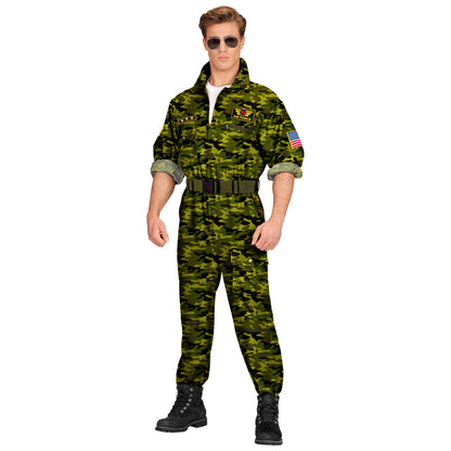 "KAMPFJETPILOT" (Overall, Gürtel) – Detailansicht