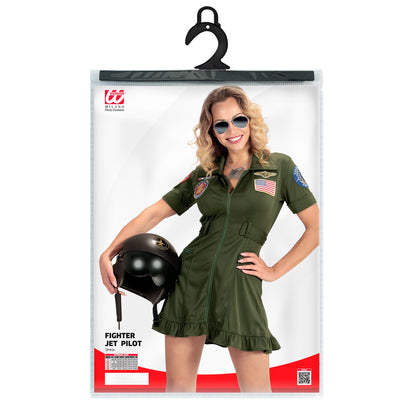 "KAMPFJETPILOTIN" (Kleid) – Ansicht 4