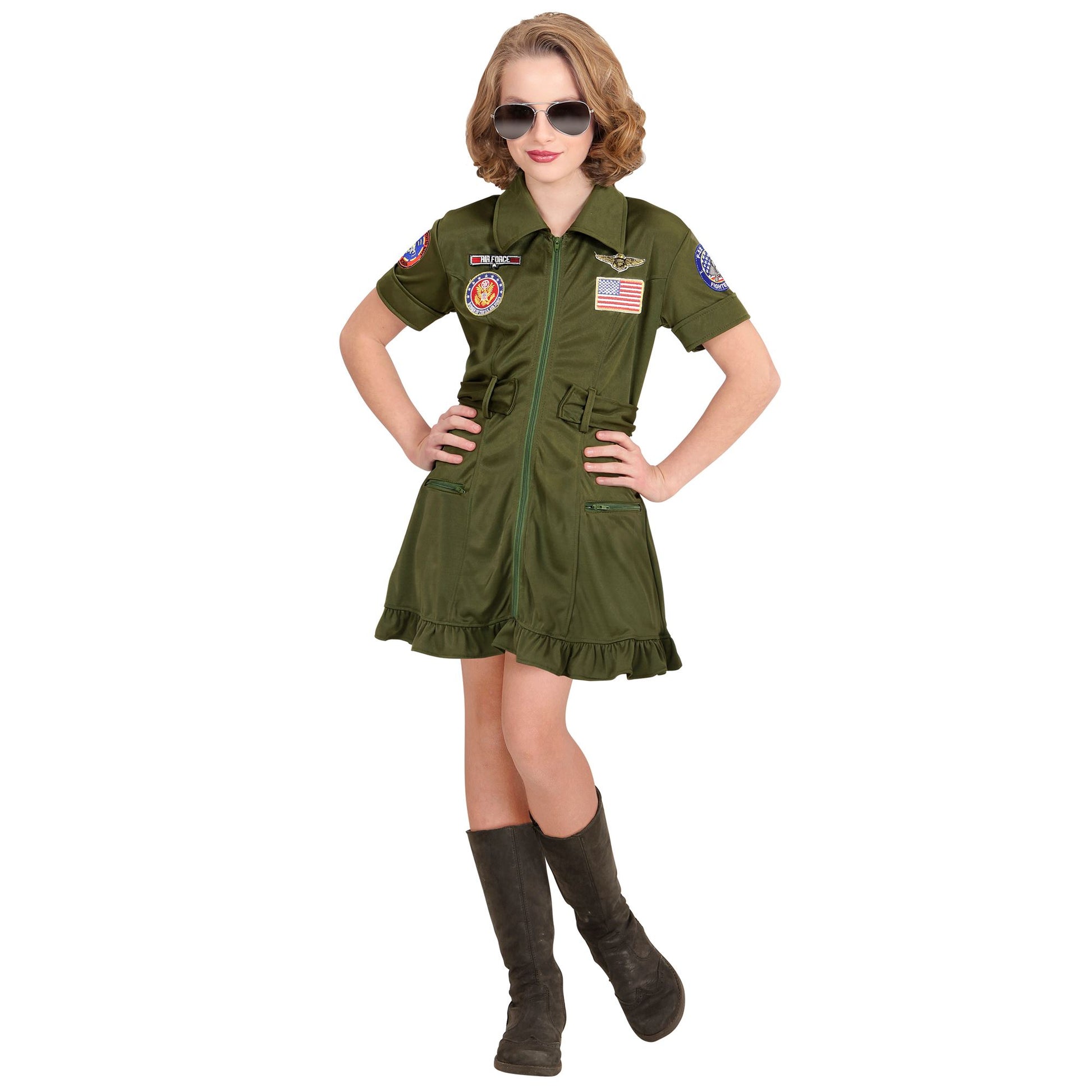 "KAMPFJETPILOTIN" (Kleid) – Ansicht 3