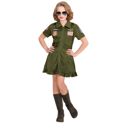 "KAMPFJETPILOTIN" (Kleid) – Ansicht 3