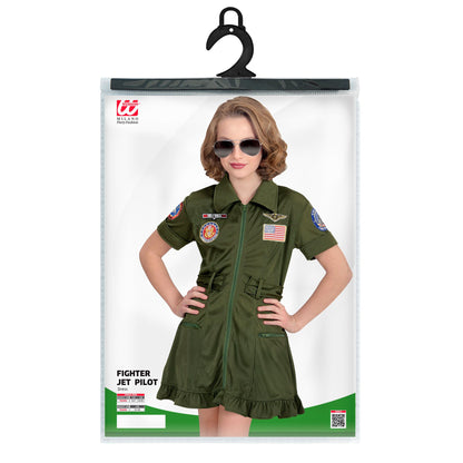 "KAMPFJETPILOTIN" (Kleid) – Ansicht 4