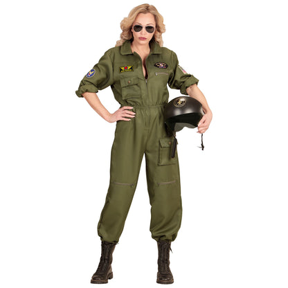 "KAMPFJETPILOTIN" (Overall) – Vorderansicht