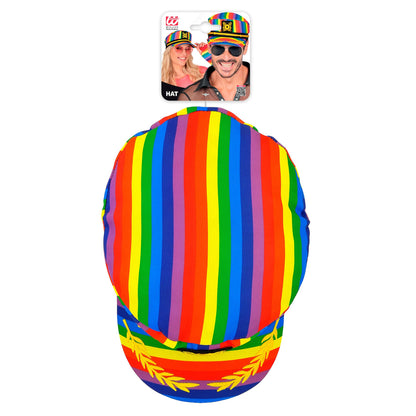 "KAPITÄNSMÜTZE REGENBOGEN PRIDE" – Detailansicht