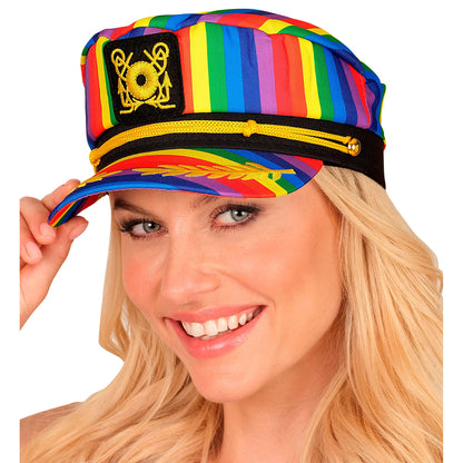 "KAPITÄNSMÜTZE REGENBOGEN PRIDE" – Ansicht 6