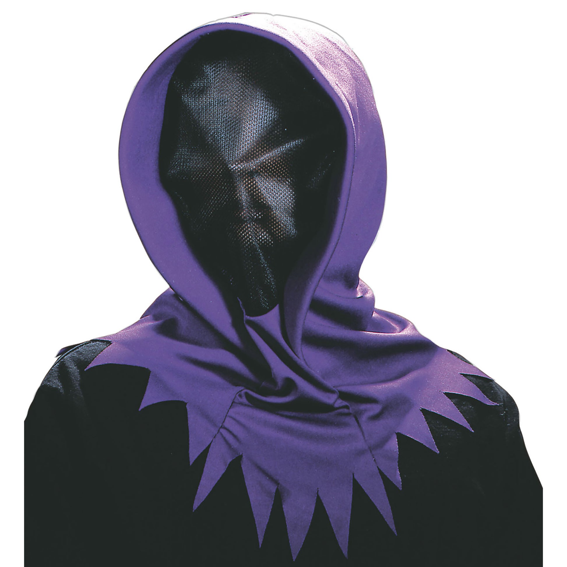 "KAPUZENMASKE UNSICHTBARES GESICHT" in 3 Farben sort.: 8 schwarz, 2rot, 2 lila – Ansicht 4