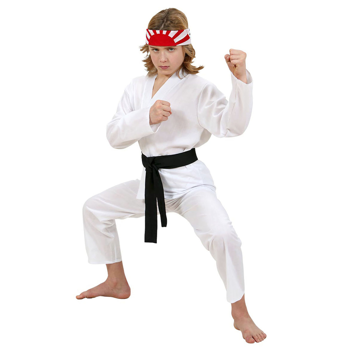 "KARATE KID" (Coat, Hose, schwarzer Gürtel) – Vorderansicht