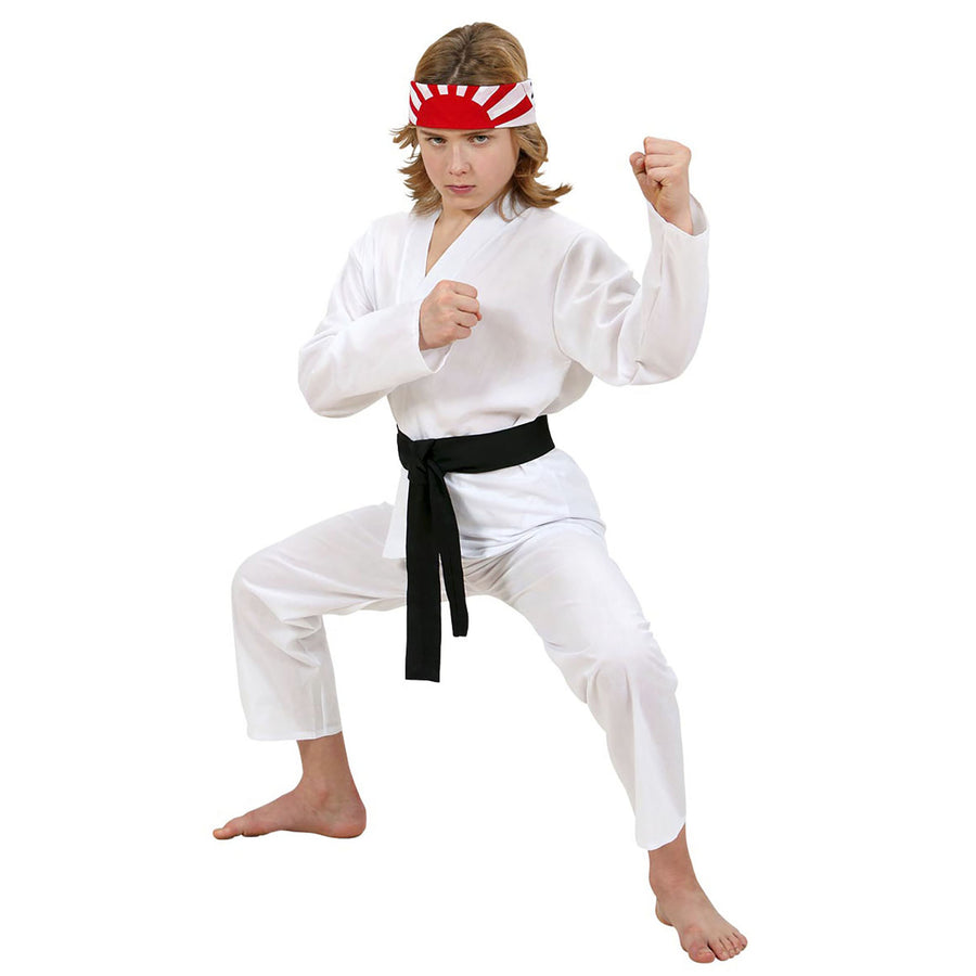 "KARATE KID" (Coat, Hose, schwarzer Gürtel) – Vorderansicht