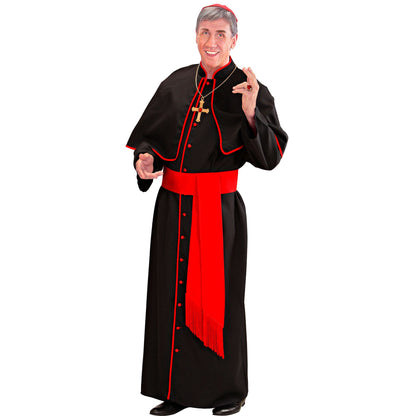 "KARDINAL" (Robe, Gürtel, Pelerine, Kalotte) – Vorderansicht