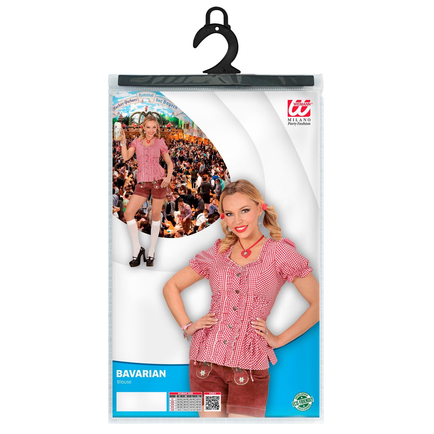 "KARIERTE ROTE BLUSE" – Ansicht 5