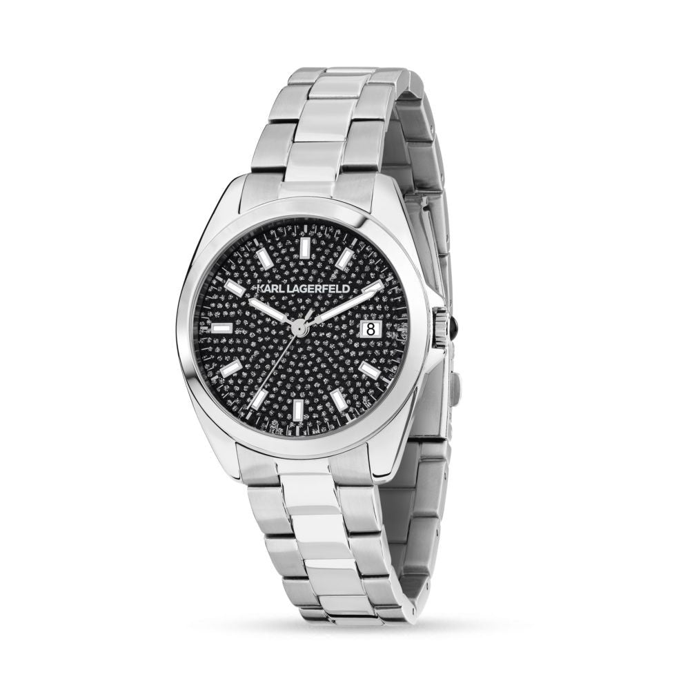 KARL LAGERFELD R0553101508 Armbanduhr Silber