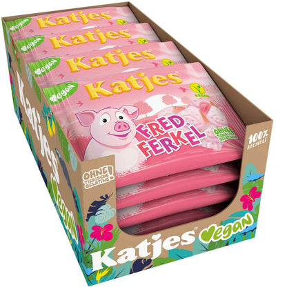 Katjes Fred Ferkel 175g - Fruchtgummi Schaumzucker – Detailansicht