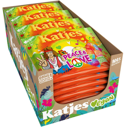 Katjes Peace & Love 175g veganes Fruchtgummi – Detailansicht
