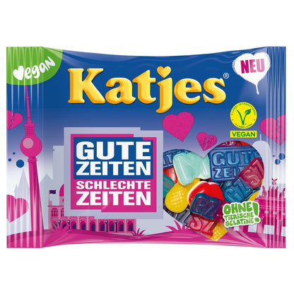 Katjes GZSZ Fruchtgummi mit Schaumzucker 175 g vegane Nascherei
