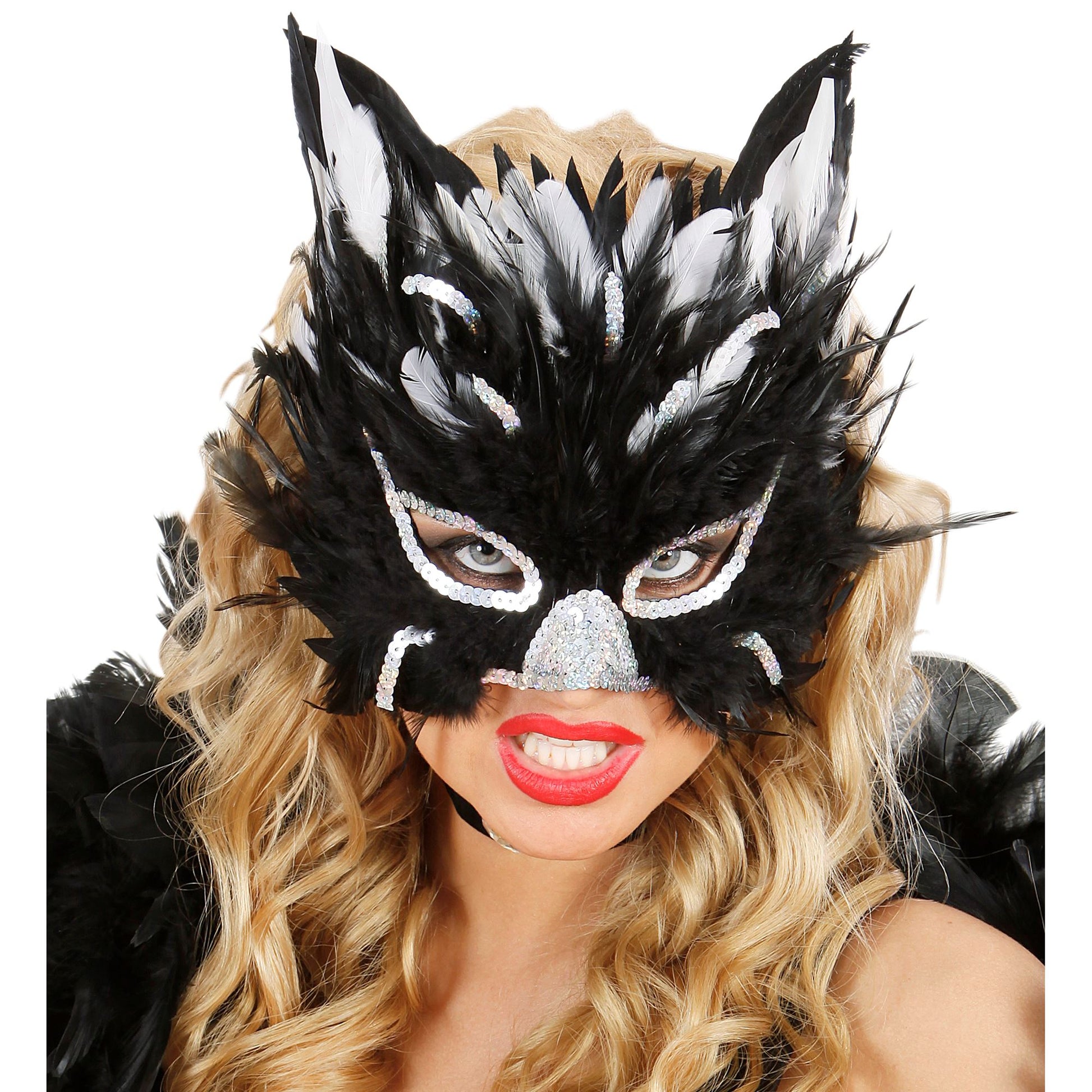 "KATZE FEDERMASKE" – Ansicht 3