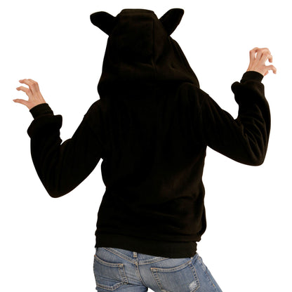 "KATZE" (Fleecejacke mit Kapuze) – Ansicht 4