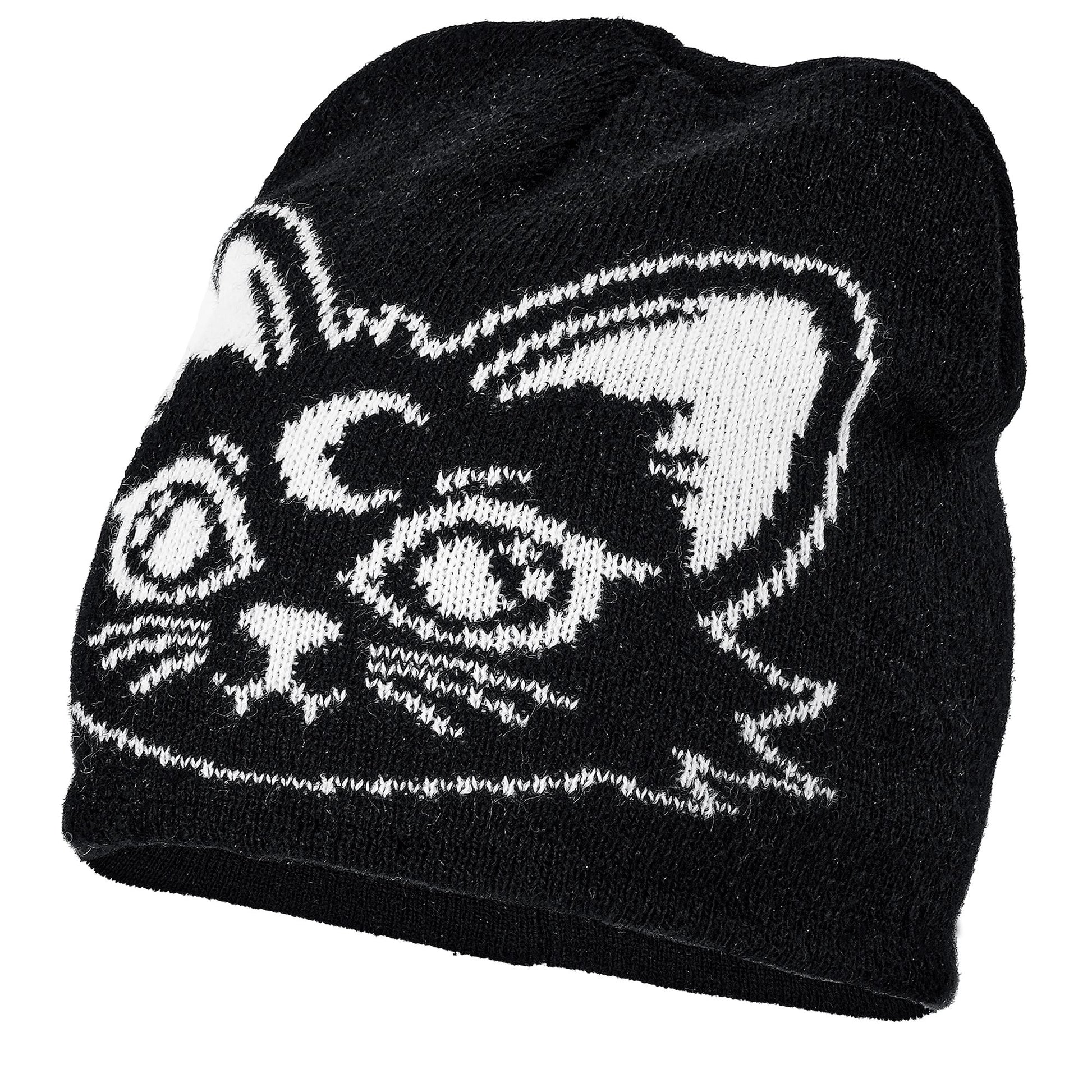 "KATZEN BEANIE MÜTZE" in Kindergröße – Vorderansicht