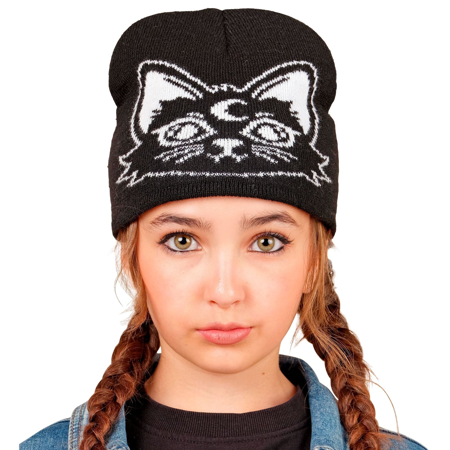 "KATZEN BEANIE MÜTZE" in Kindergröße – Ansicht 4