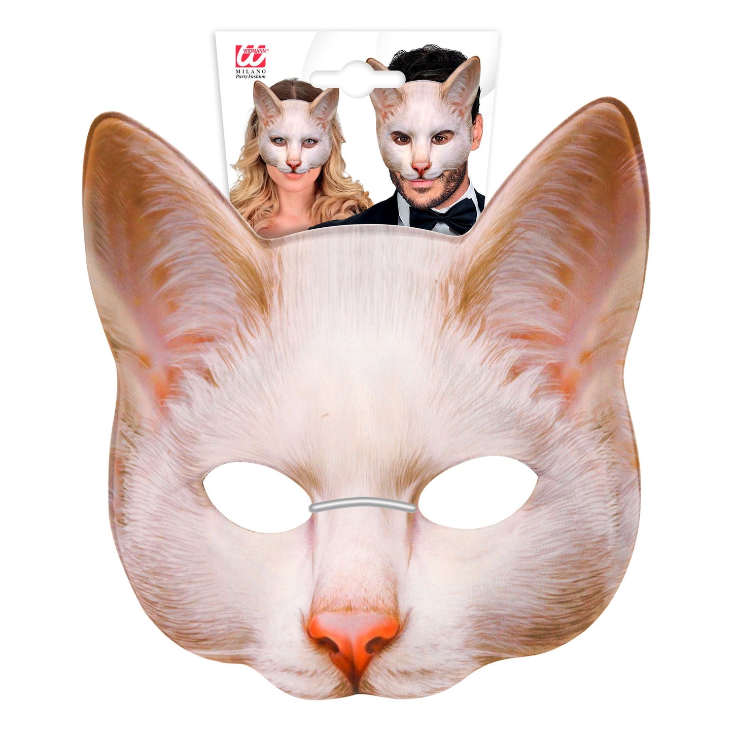 "KATZENMASKE KINNLOS AUS STOFF" – Detailansicht