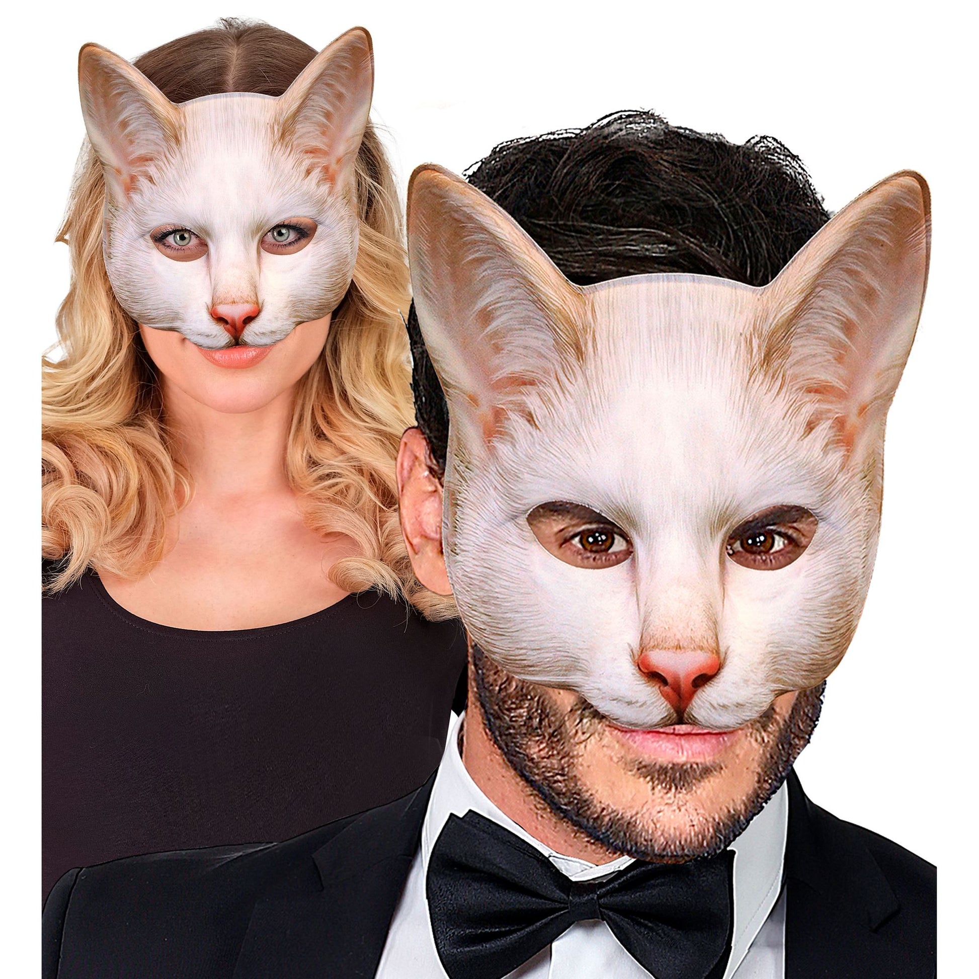 "KATZENMASKE KINNLOS AUS STOFF" – Ansicht 3